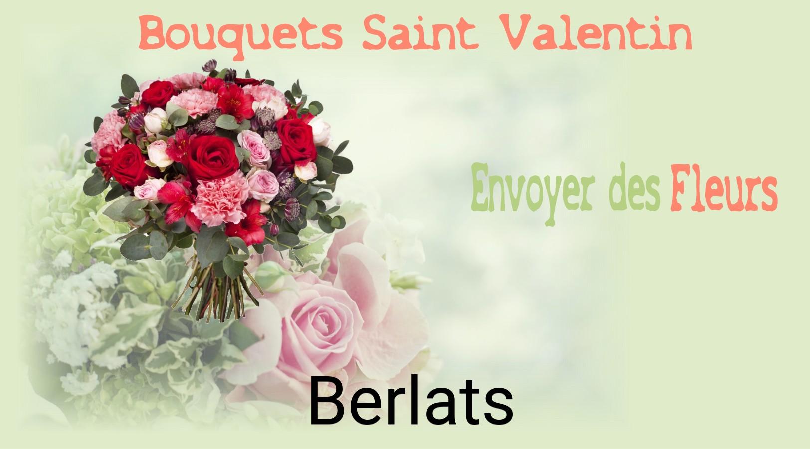 Roses de Saint-Valentin livrées à Berlats